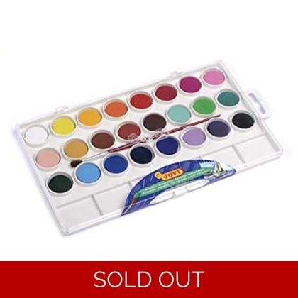 Water Colour Jovi 24 Clr Cake 22mm